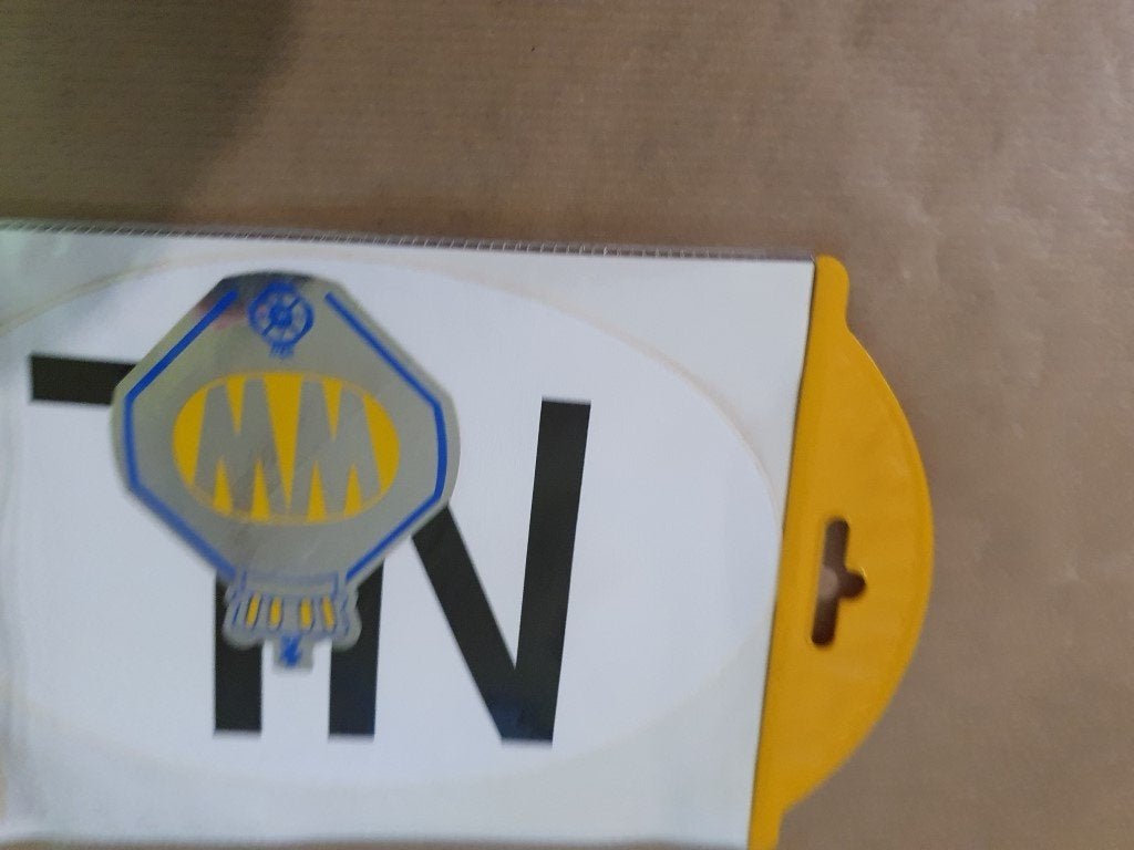 Vintage sticker ANWB, Ophalen of Verzenden, Zo goed als nieuw