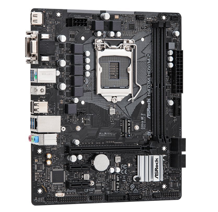 Asrock H470M-HDV/M.2 Socket 1200, DDR4, Socket 1200, Ophalen of Verzenden, Bijsterhuizen 1111 , Nijmegen Gelderland, NL