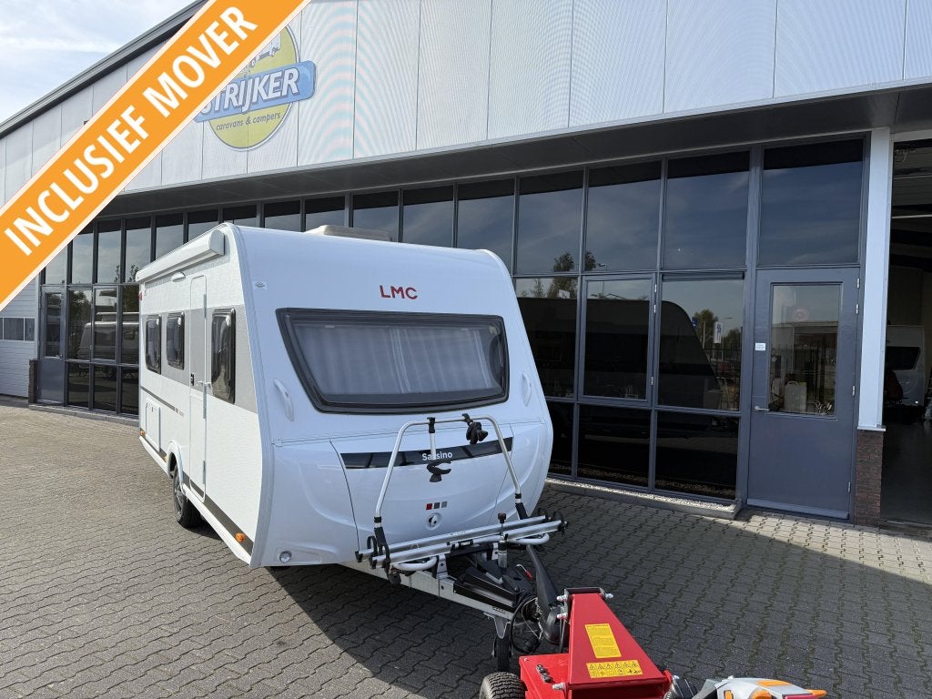 LMC Sassino 460 E 2 Aparte bedden 964KG leeg 1200kg max 2023, Caravans en Kamperen, Lengtebed, Bedrijf, Treinzit, 4 tot 5 meter