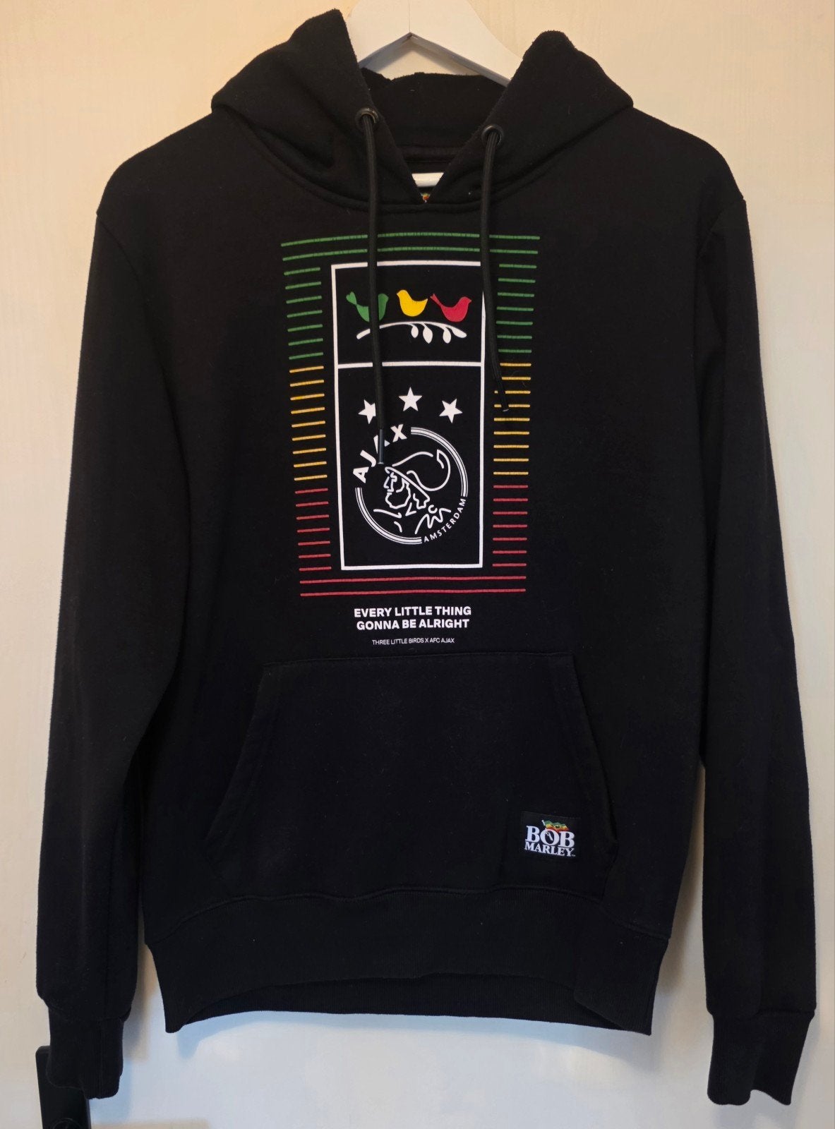 Ajax Bob Marley Officiële Hoodie Maat M, Ophalen of Verzenden, Gebruikt, Ajax, Shirt