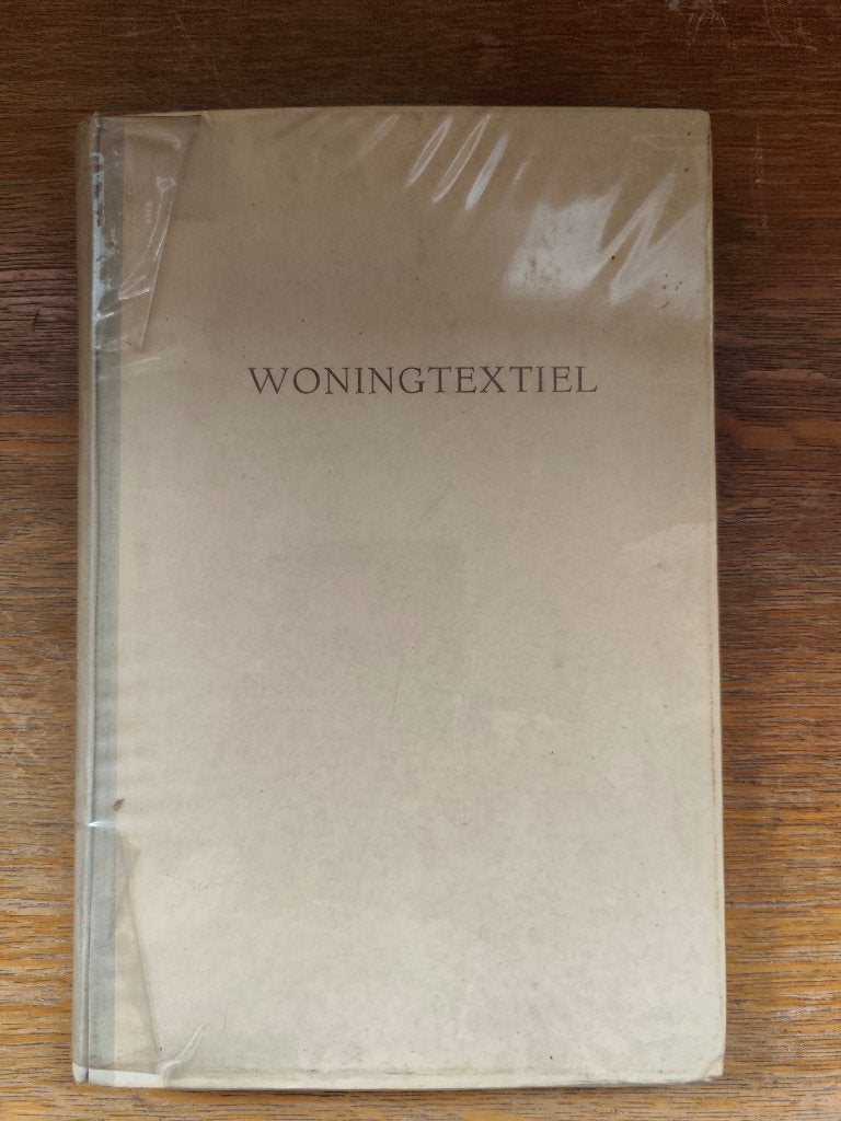 Oud boek woningtextiel v. Lunteren 1957, Boeken, Ophalen, Gelezen, Overige onderwerpen