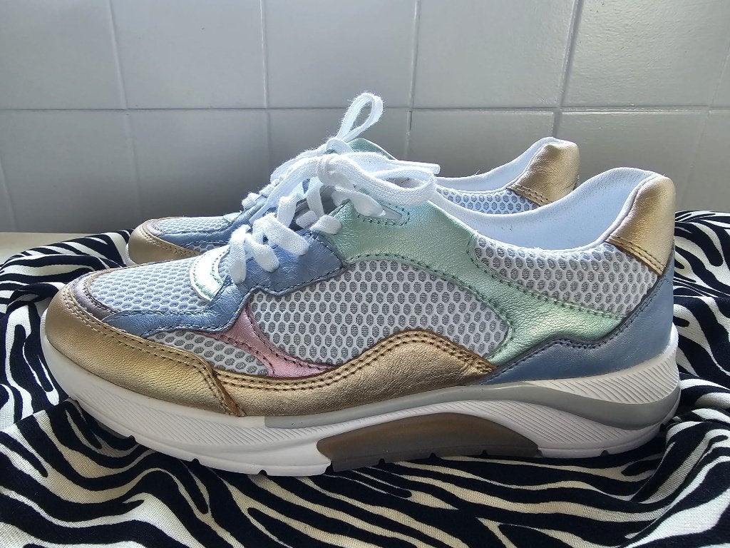 Gabor Rollingsoft sneakers maat 38, Ophalen, Wit, Gabor, Sneakers of Gympen