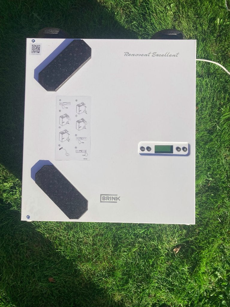Brink Renovent Excellent 180 4/0 L+, Ophalen, Nieuw, Ventilator en Afzuiger