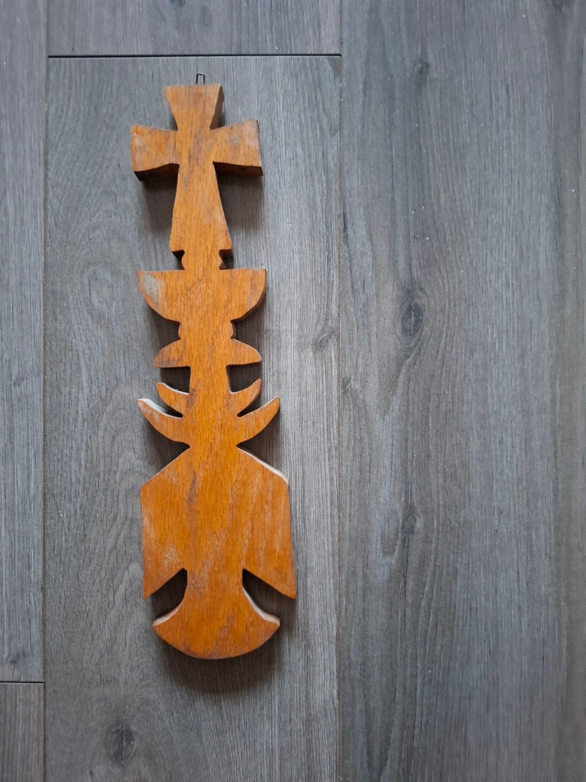 Twents gevelteken, hout, 36 cm, Ophalen of Verzenden