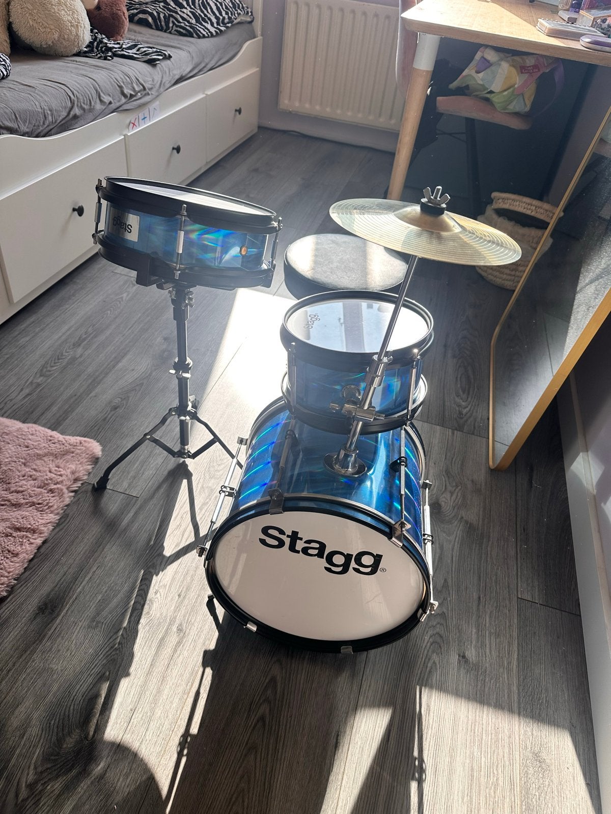 Stagg Junior Drumstel - Compleet en Zo Goed als Nieuw, Ophalen, Zo goed als nieuw, Overige merken