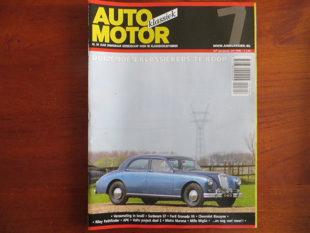 Auto Motor Klassiek 7 2006 Riley, Granada, Biscayne, Murena, Ophalen of Verzenden, Nieuw, Overige merken