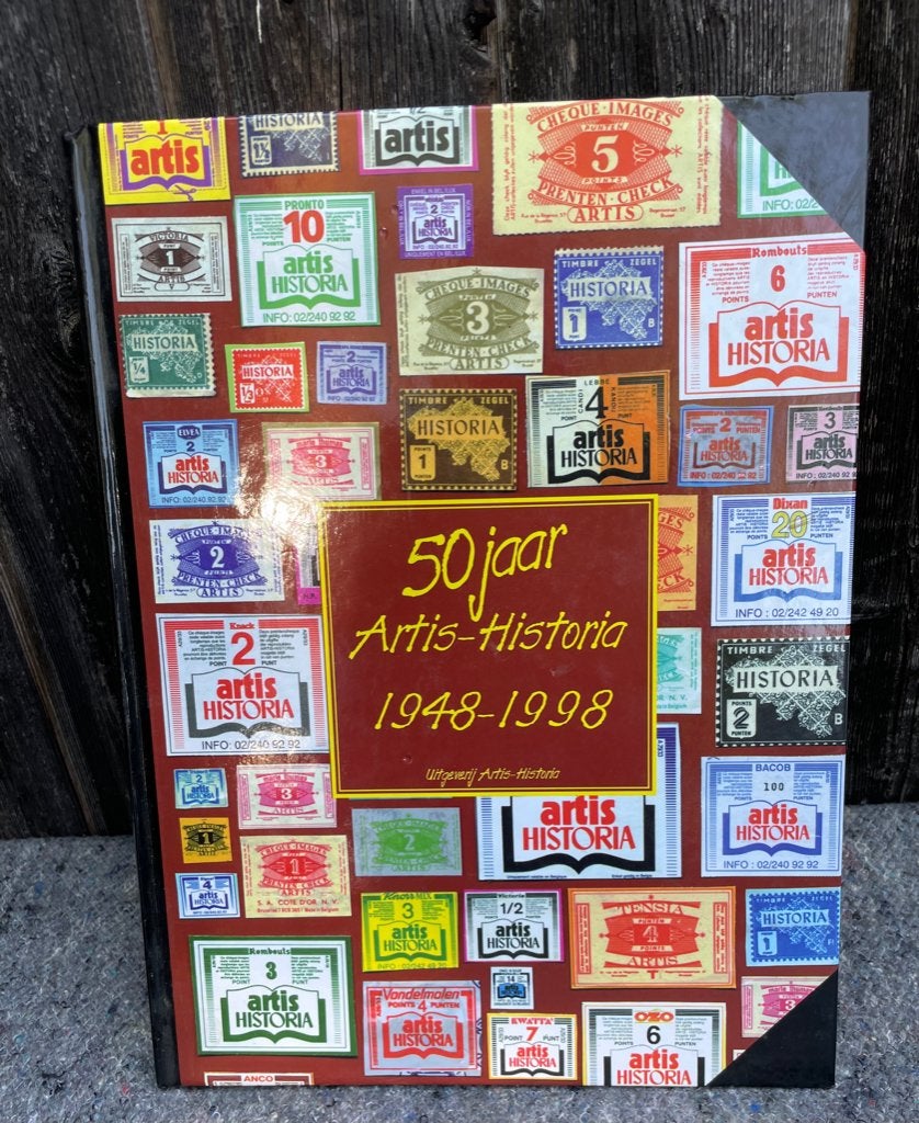 50 jaar Artis-Historia 1948-1998 ,boek over plaatjesalbums., Ophalen of Verzenden, Zo goed als nieuw