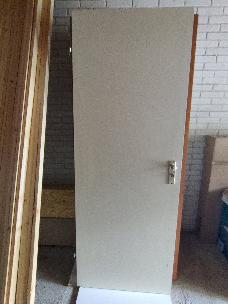 Verscheidene opdekdeuren 73 / 83 x 201.5 cm, Ophalen, Glas, Binnendeur, 200 tot 215 cm