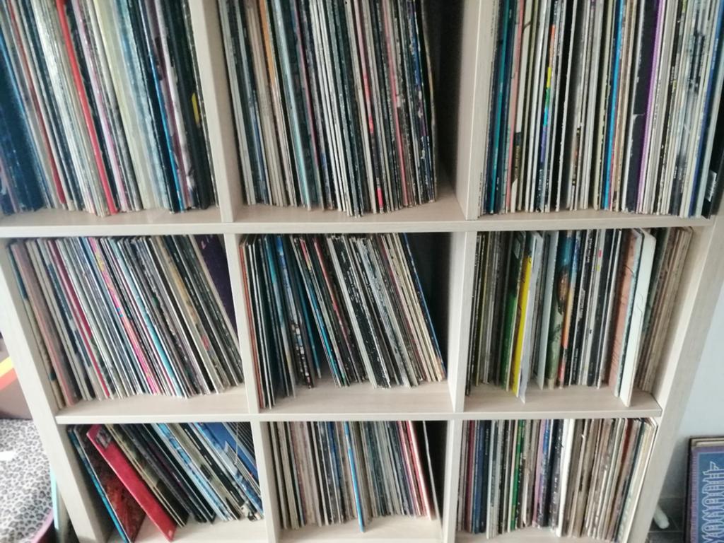 Grote zeer diverse partij uit eigen collectie, Cd's en Dvd's, Vinyl | Rock, Ophalen, Gebruikt, Overige formaten, Poprock