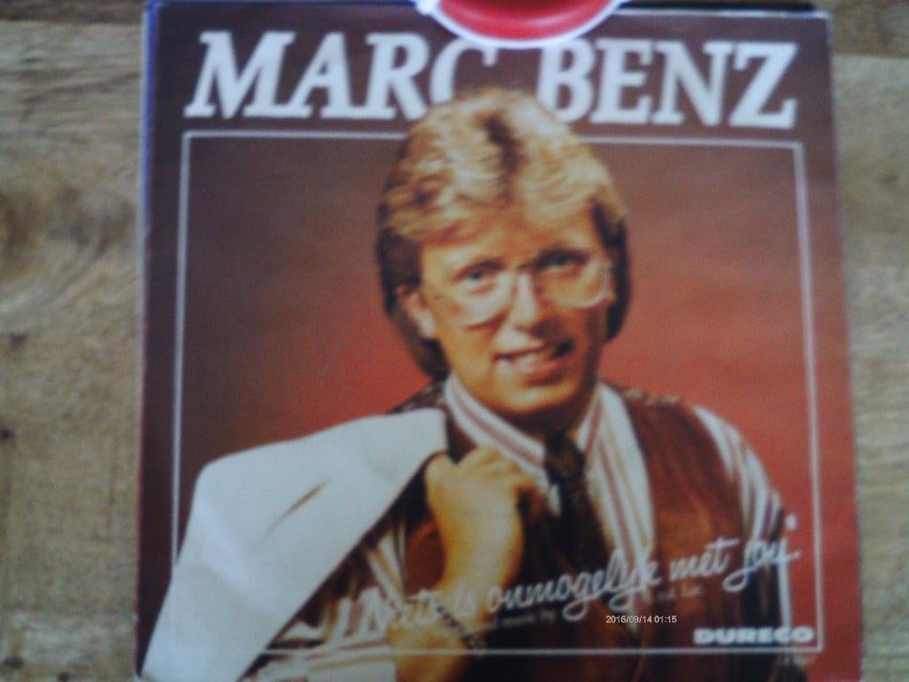 marc benz - niets is onmogelijk met jou 30a, 7 inch, Ophalen of Verzenden, Nederlandstalig, Single