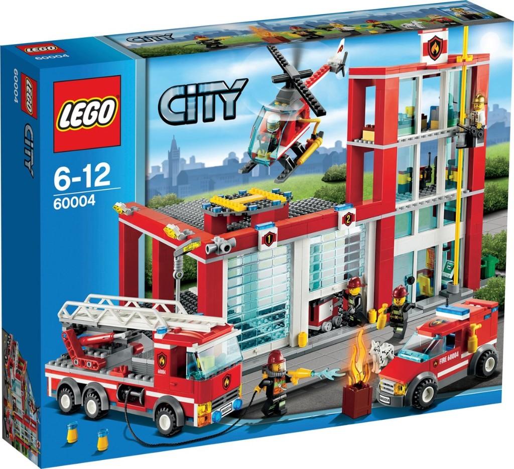 LEGO CITY Brandweerkazerne 77944, Ophalen, Compleet, City, Lego