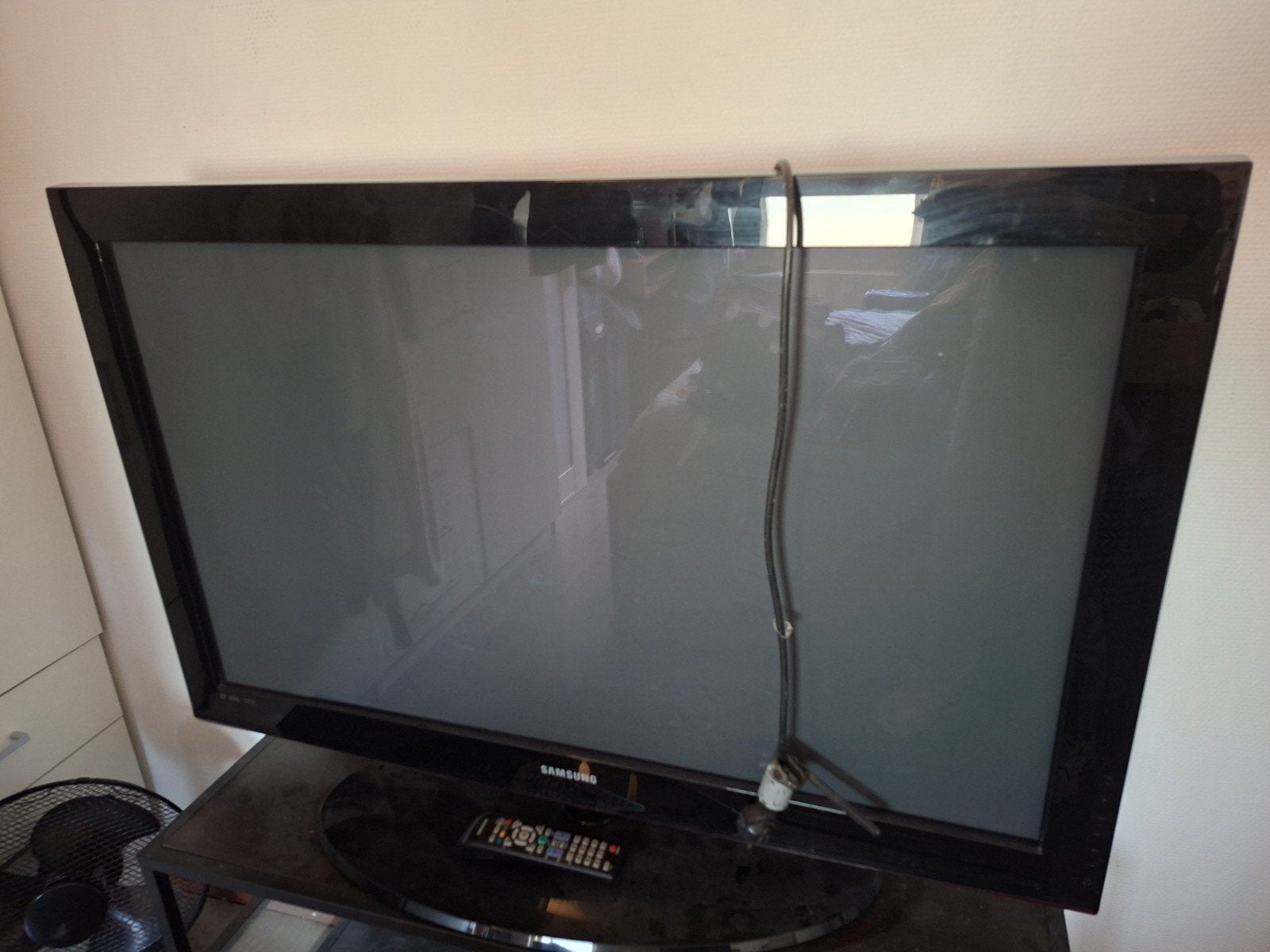 Samsung 42 inch plasma-tv, Ophalen, Gebruikt, 50 Hz, Samsung