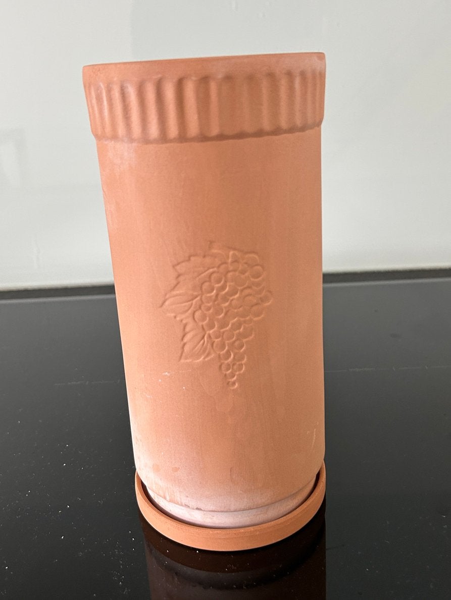 Terracotta wijnkoeler van Il Coccio, Ophalen, Zo goed als nieuw