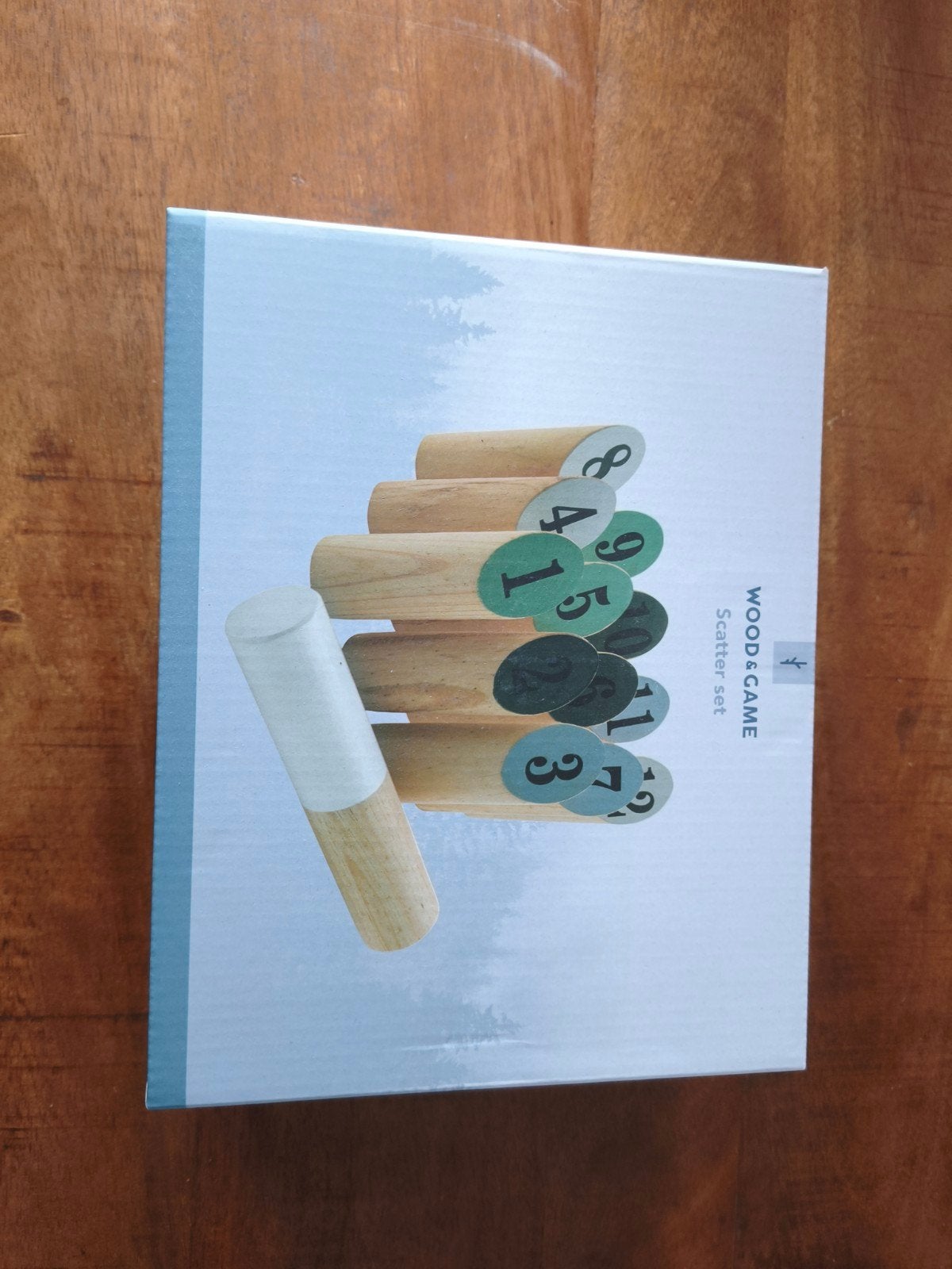 WOOD & GAME Scatter set werpspel blokkenset - Nieuw in doos, Drie of vier spelers, Ophalen of Verzenden, Nieuw, WOOD & GAME