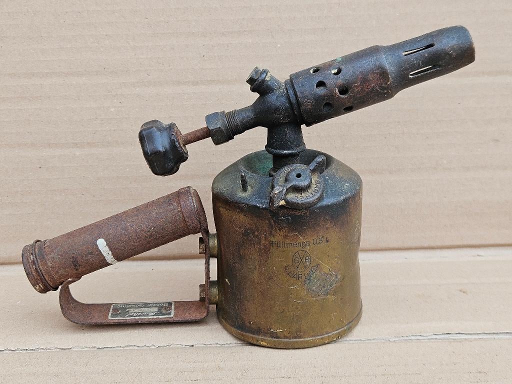 Antieke benzinebrander / verfbrandertje Lot nr. 16, Ophalen of Verzenden