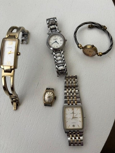 Lotje horloges, Overige merken, Staal, Gebruikt, Polshorloge