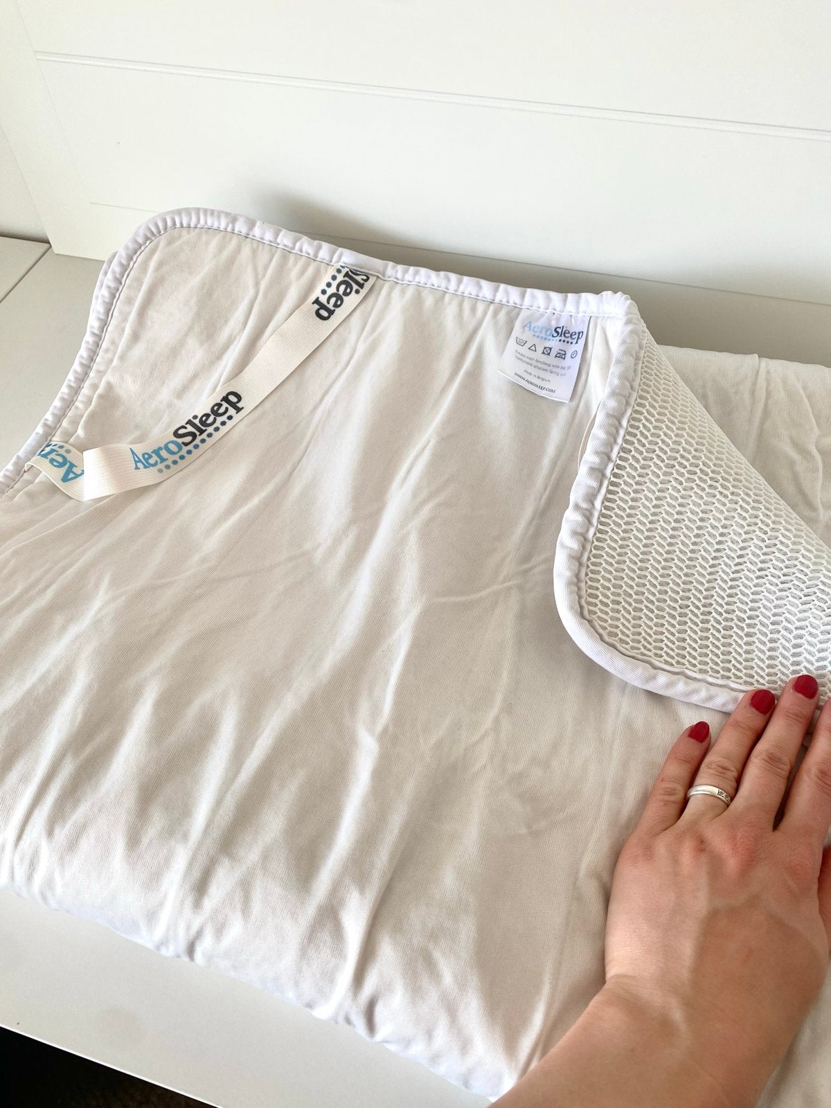 AeroSleep 3D-matrastopper 120x60 cm, Gebruikt, Eenpersoons, Overige maten, Matras
