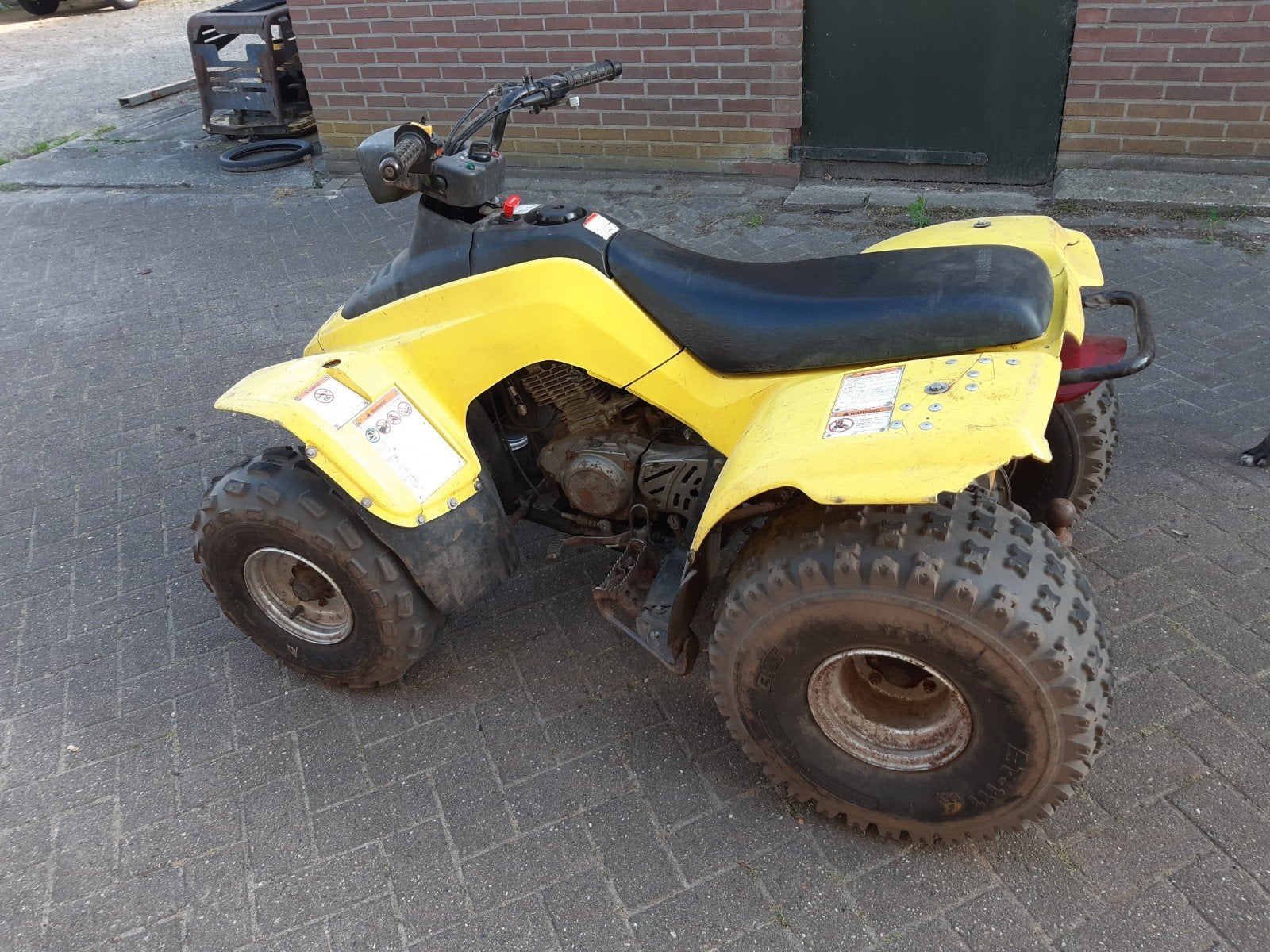 Tk Suzuki 160 Quadrunner quad Met kenteken, Fietsen en Brommers, Ophalen, Gebruikt, Overige typen