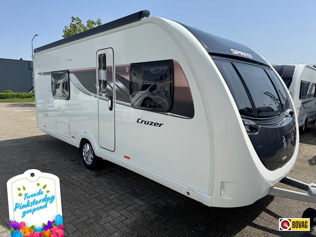 Sprite Cruzer 492 SR 2e Pinksterdag open!!, Schokbreker, Sprite, Overige typen, Tot en met 4