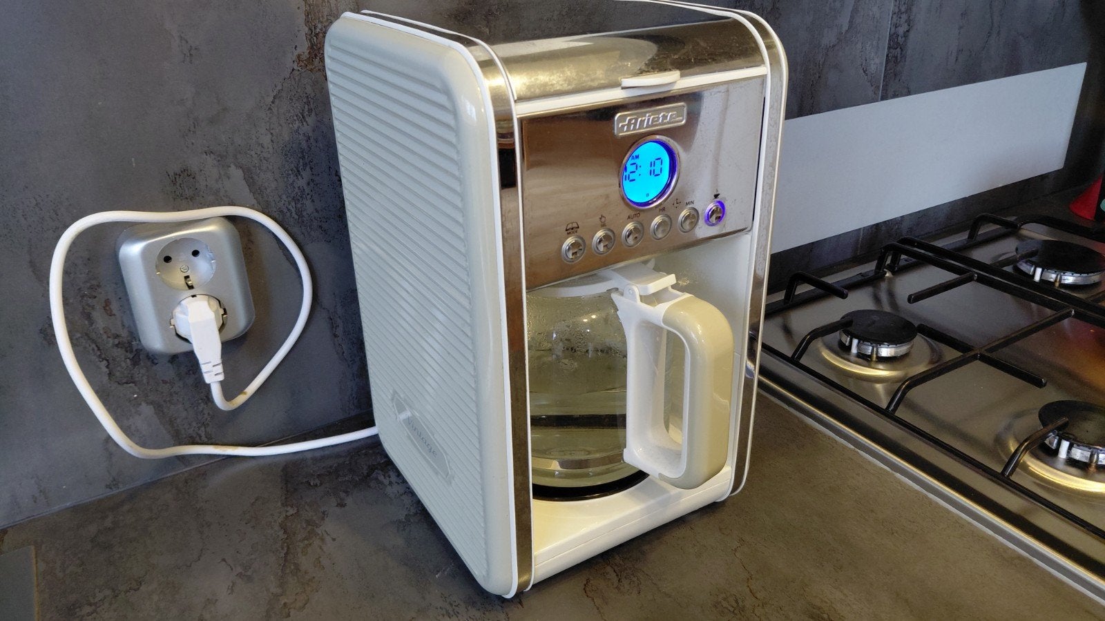 Ariete Vintage Filterkoffiezetapparaat 1342, Gebruikt, 10 kopjes of meer, Koffiemachine, Gemalen koffie