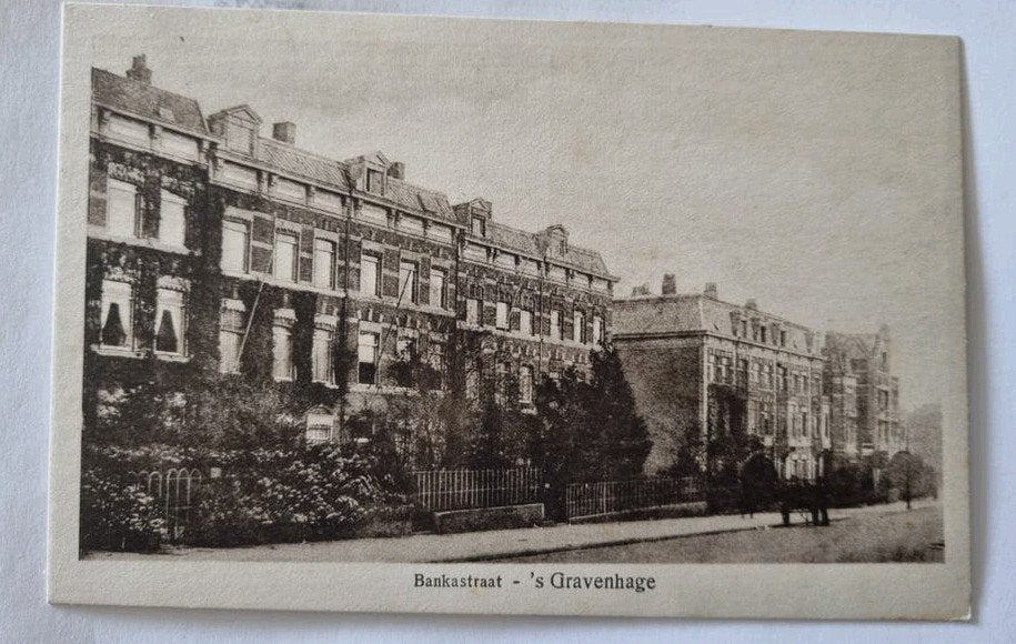 A70. Den Haag. Bankastraat.Wat een rust., Ophalen of Verzenden, Voor 1920, Zuid-Holland