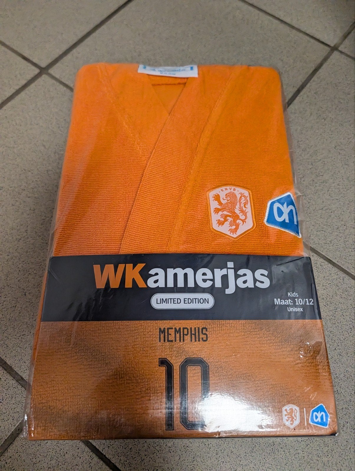 WK Kamerjas Limited Edition Memphis Maat 10/12, Kinderen en Baby's, Ophalen of Verzenden, Nieuw, AH, Jongen of Meisje