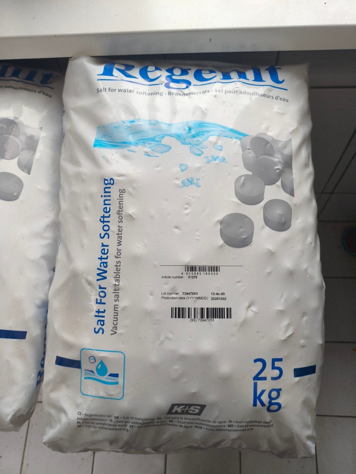 Regenit, Ophalen