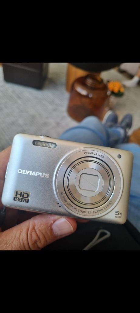 Olympus Digitale Compact Camera - HD Movie, 5x Optische Zoom, Gebruikt, Compact, Ophalen of Verzenden, Olympus
