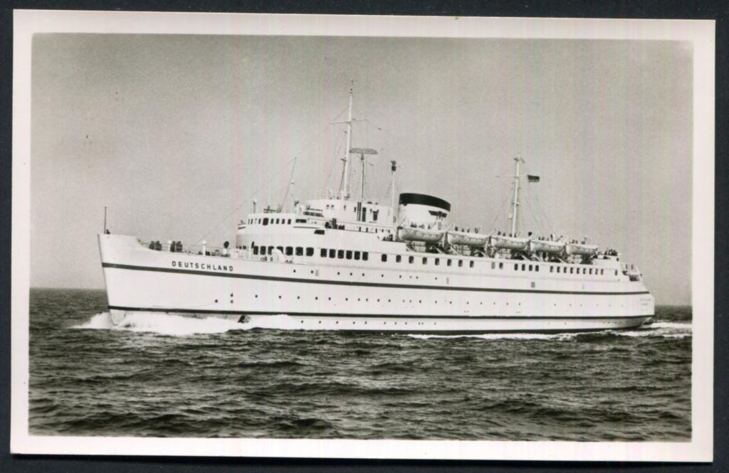 Deutschland Schiff, 1953 - 1972.- Eisenbahnfähre  Bundesbahn, Verzamelen, Scheepvaart, Ophalen of Verzenden, Zo goed als nieuw