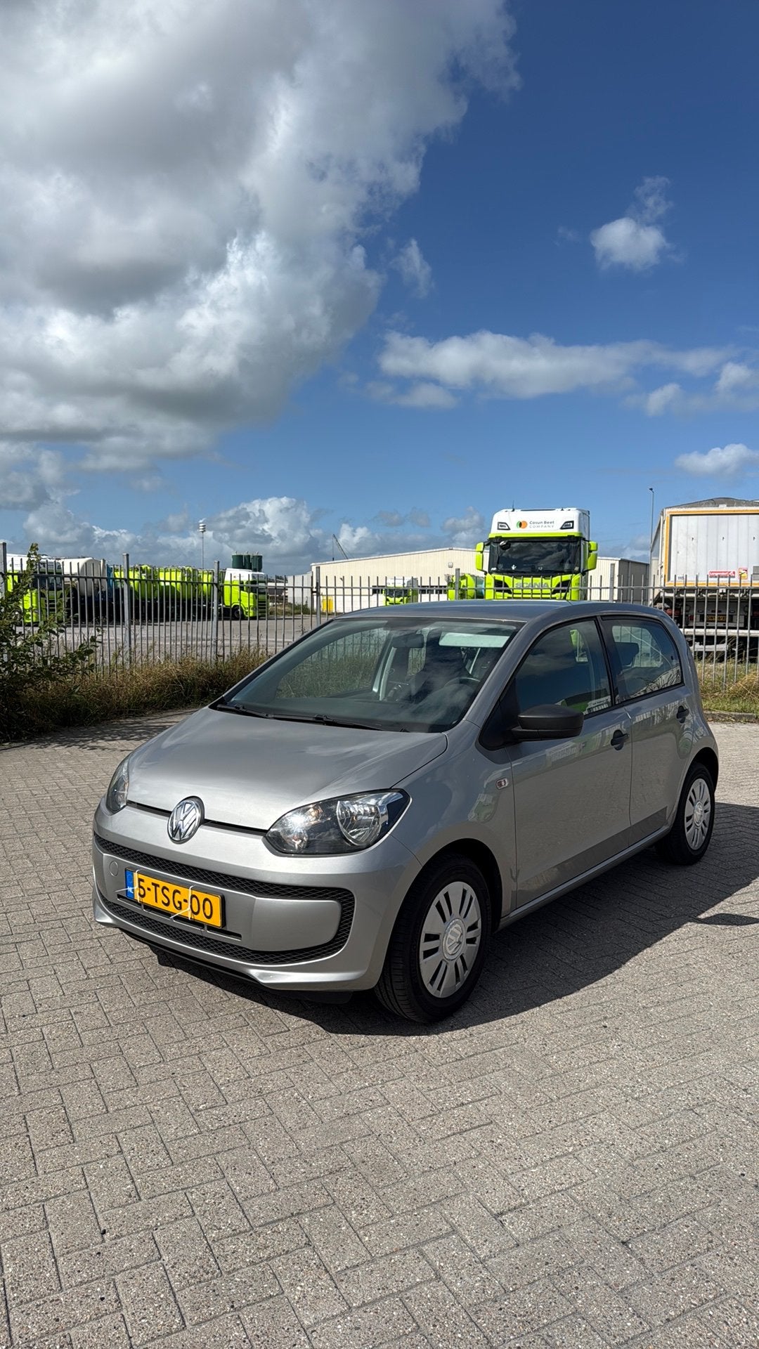 Volkswagen up! 1.0 50KW/68PK 5-DRS cng gas, Auto's, Voorwielaandrijving, 37 €/maand, Up!, 4 stoelen