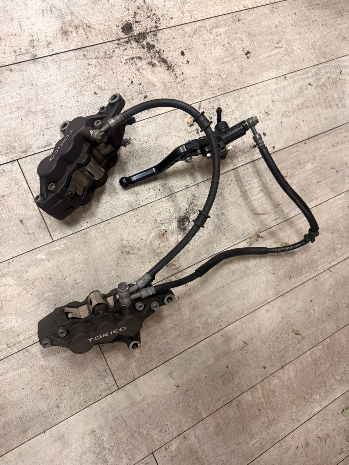 Complete remset remklauw rempomp suzuki gsxr 750 srad, Ophalen, Gebruikt, Z, D