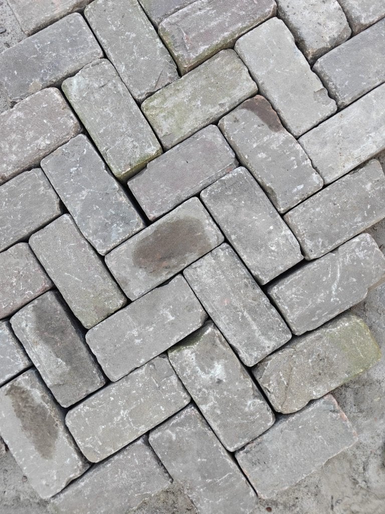 Gebakken klinkerkeien genuanceerd K4, Ophalen, Gebruikt, Keramiek, Klinkers