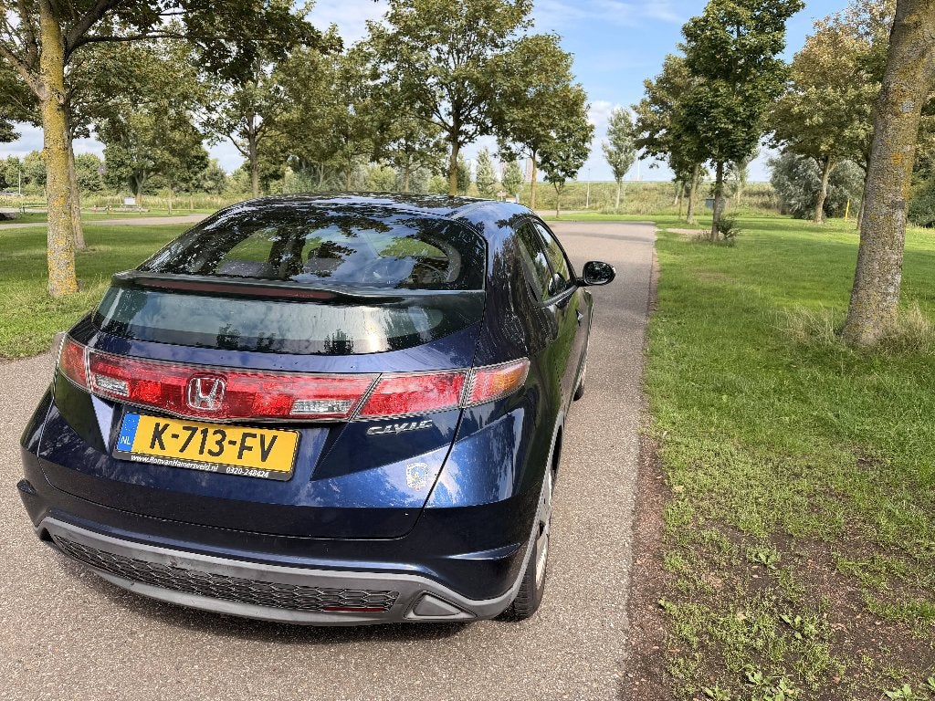 Honda Civic 1.4 I 5DR 2008 Blauw, Auto's, 83 pk, Zwart, 4 cilinders, Blauw