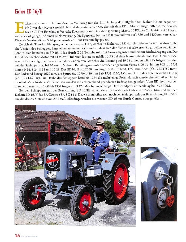 Eicher Traktoren im Einsatz, Verzenden, Nieuw, Oliver Aust, Tractor en Landbouw