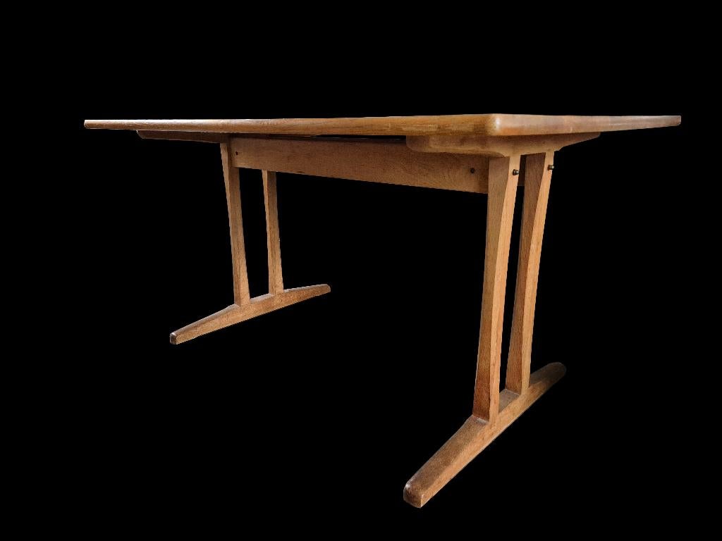 Fantastische vintage Borge Mogensen design C18 eettafel, Huis en Inrichting, Ophalen, Gebruikt, Hout