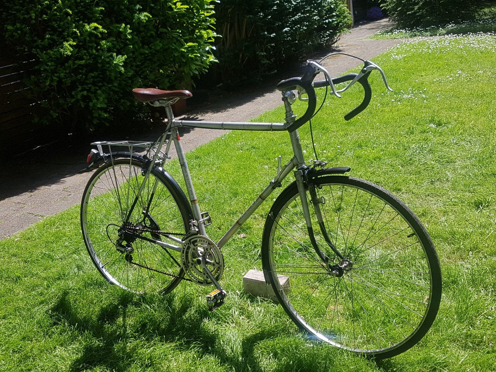 Retro Phoenix racefiets  (stad/station fiets), 28 inch, Gebruikt, 10 tot 15 versnellingen, Velgrem