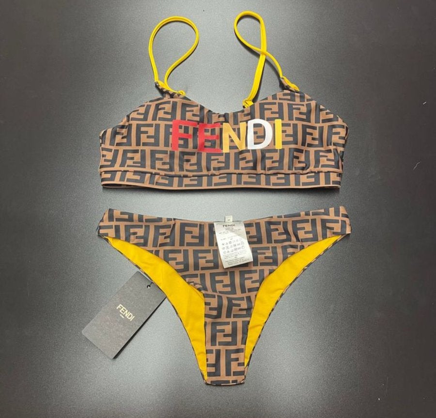 Nieuwe bikini -  nieuw mt M En L, Ophalen of Verzenden, Nieuw, Bruin, Bikini
