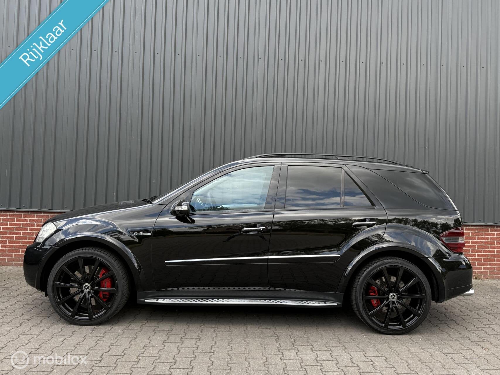 Mercedes M-klasse ML63 AMG Xenon Dak Cruise 510 PK Harman Ka, Auto's, Gebruikt, Zwart, Leder, Bedrijf