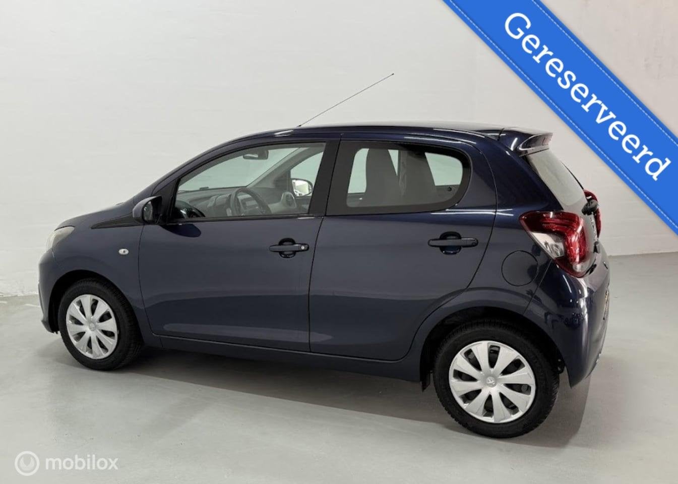 Peugeot 108 1.0 e-VTi Active | AIRCO | BLUETOOTH, Voorwielaandrijving, Euro 5, Gebruikt, Blauw
