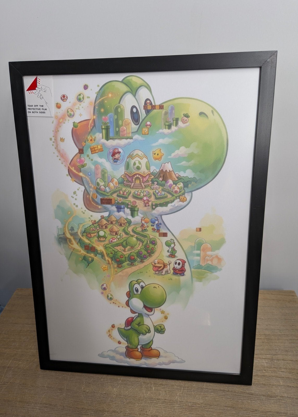 3x Super Mario posters in nieuwe a4 lijsten, Ophalen of Verzenden, Nieuw, A4 of kleiner, Film en Tv