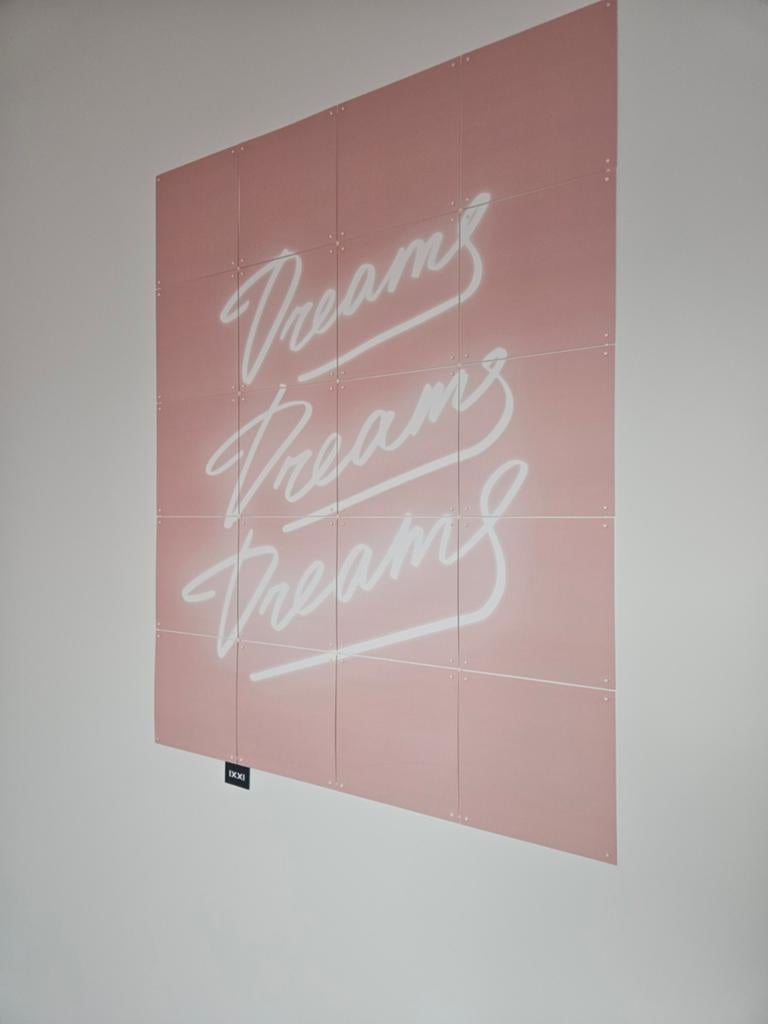 IXXI Dreams wanddecoratie roze, Huis en Inrichting, Woonaccessoires | Wanddecoraties, Ophalen, Zo goed als nieuw, Wandbord of Wandpaneel