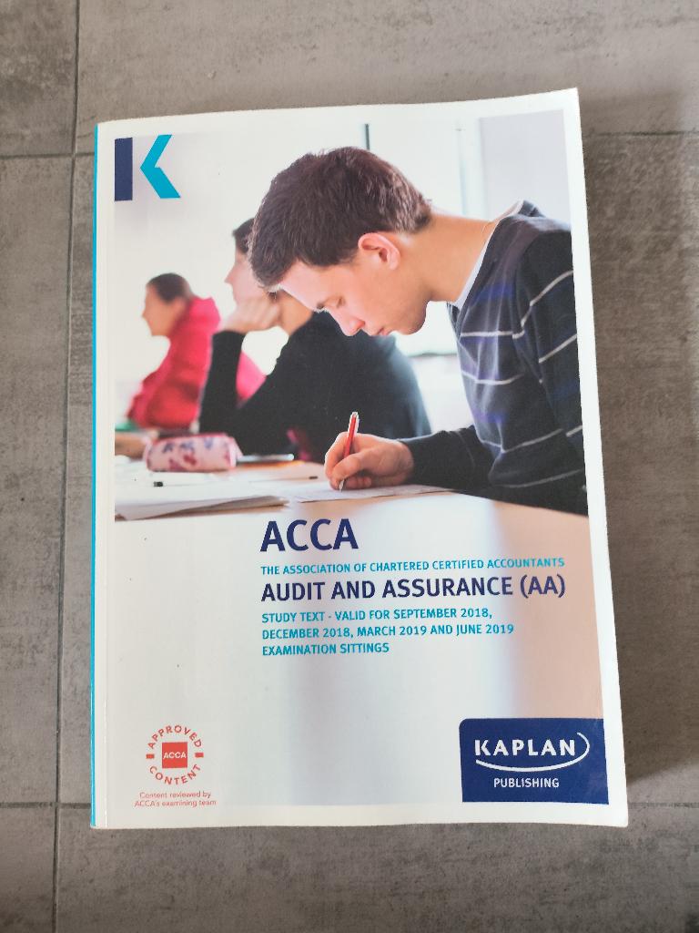 ACCA Audit and Assurance (AA) Examination sittings, Boeken, Ophalen of Verzenden, Alpha, WO