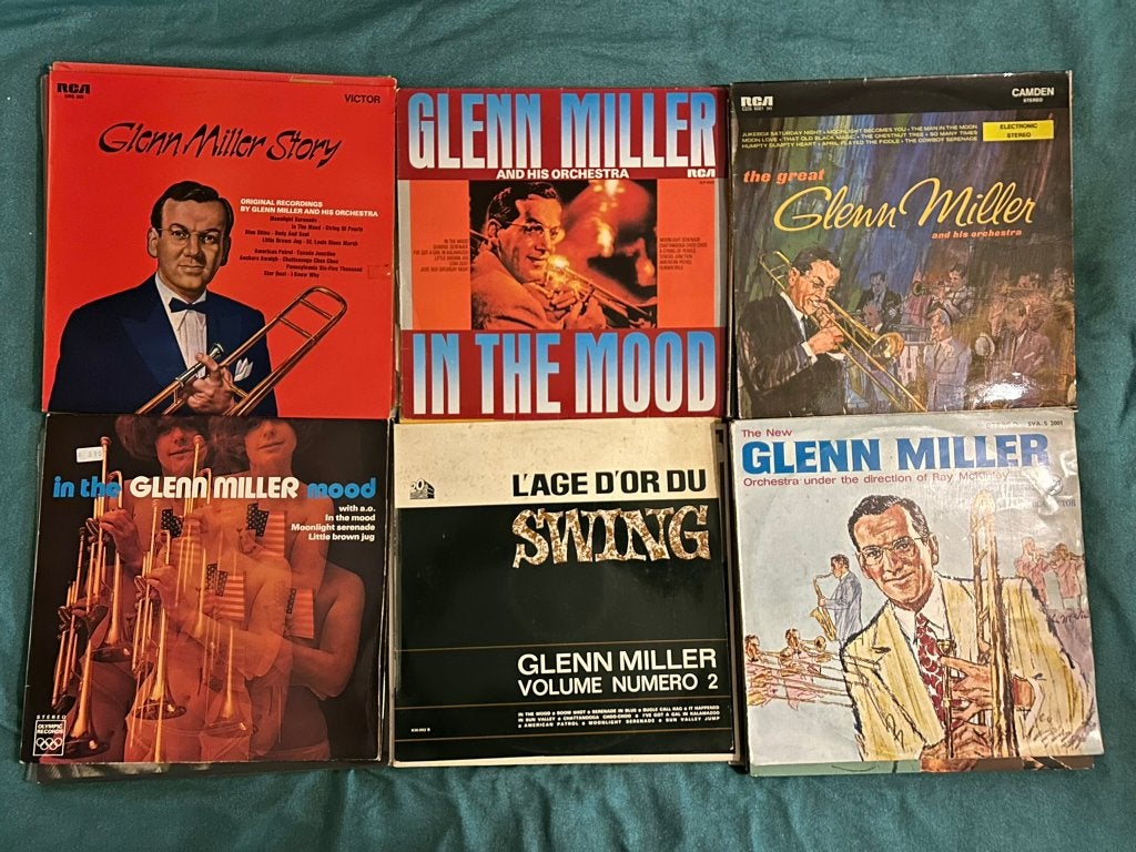 24 LP's Glenn Miller (ook per stuk te koop), Cd's en Dvd's, LP, Gebruikt, Ophalen of Verzenden, 12 inch