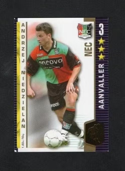 Voetbalkaart NEC Nijmegen Demouge Pothuizen Etc. 2004-2005., Verzamelen, Ophalen of Verzenden, Zo goed als nieuw