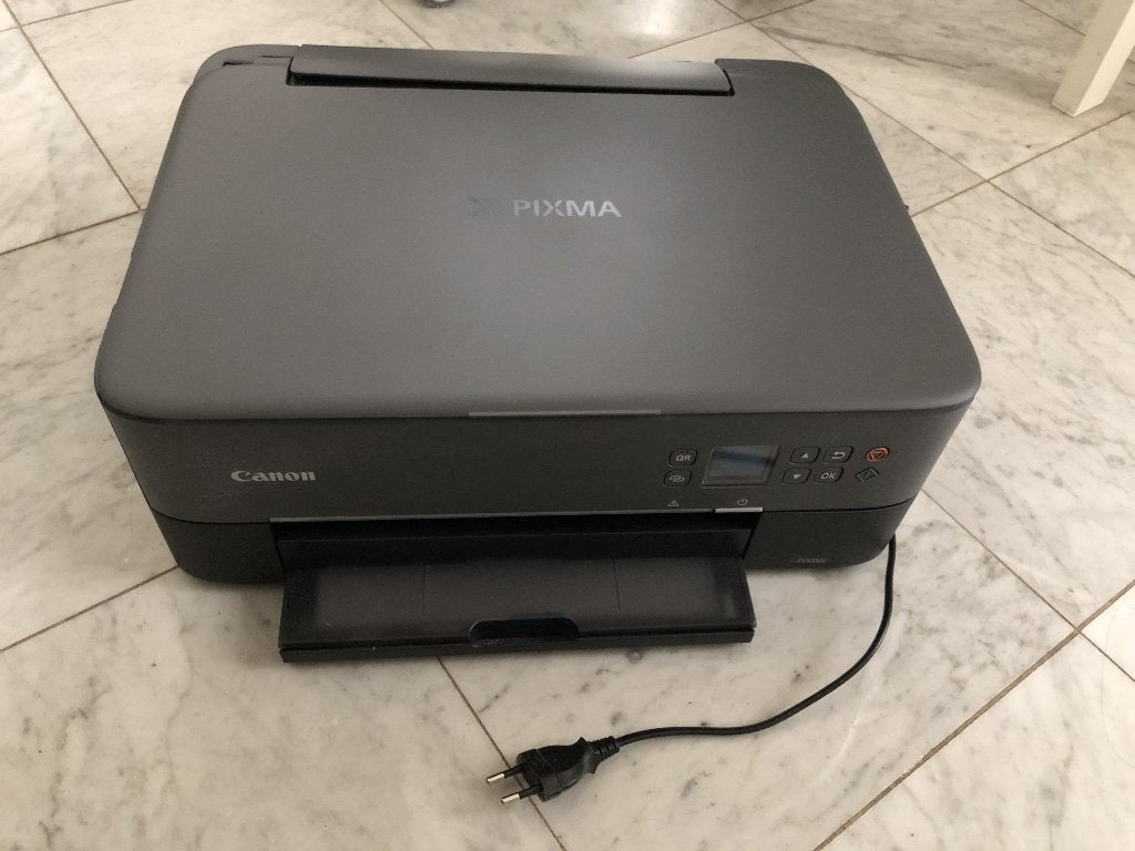 Canon PIXMA TS5350i incl. inkt + Extra Cartridge & Papier, Ophalen, All-in-one, Zo goed als nieuw, Cannon