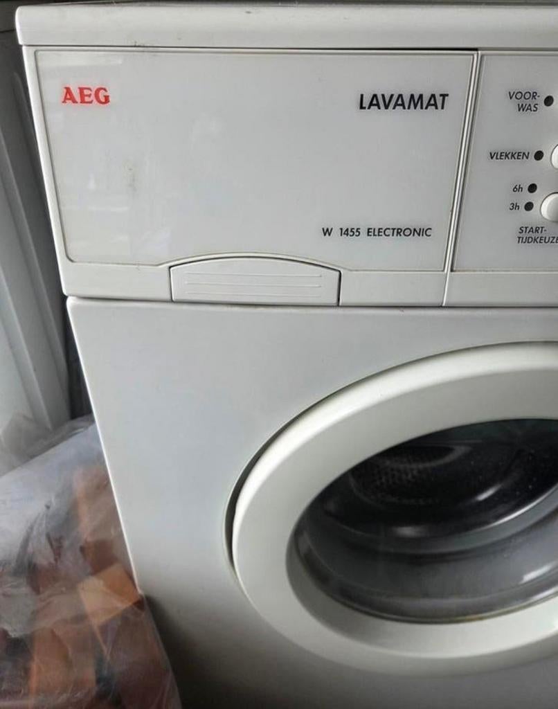 AEG Lavamat W 1455 voorlader wasmachine, Ophalen, Gebruikt, 85 tot 90 cm, 1200 tot 1600 toeren