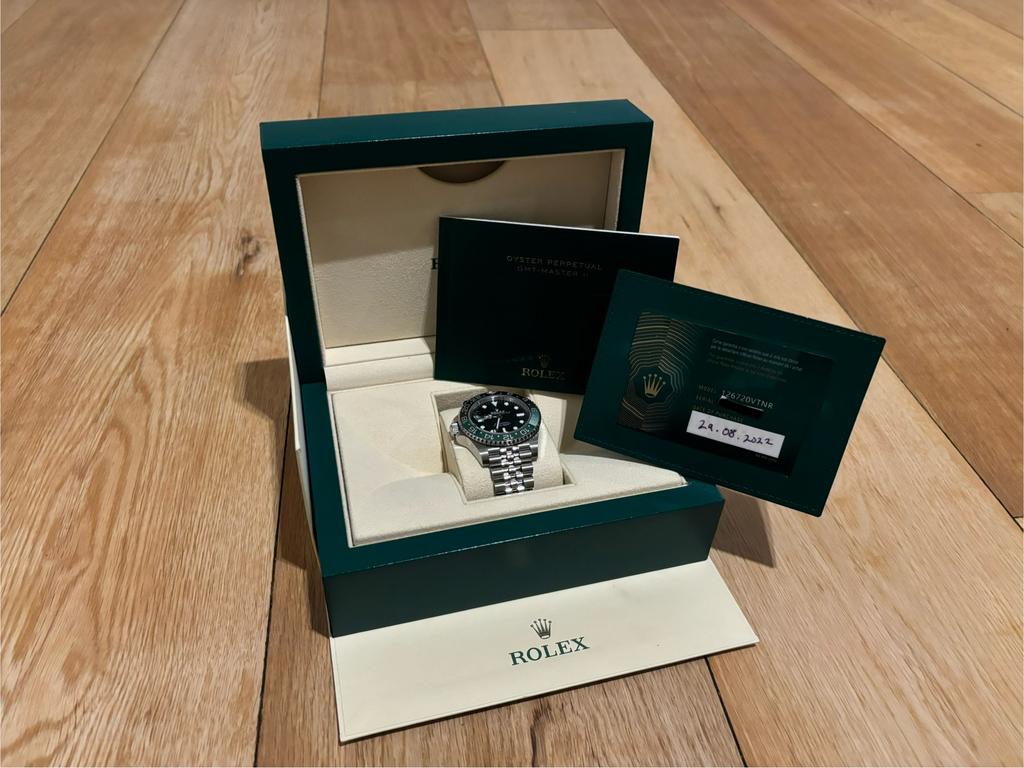Rolex GMT-Master || ref. num. 126720VTNR / Rolex Sprite, Sieraden, Tassen en Uiterlijk, Horloges | Heren, Ophalen, Zo goed als nieuw