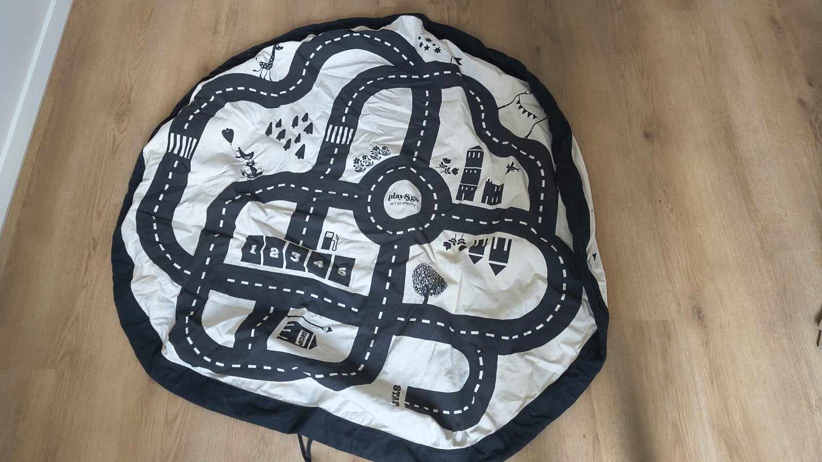 Play&Go opbergzak / speelkleed met wegenprint, Ophalen of Verzenden, Gebruikt, Jongen of Meisje