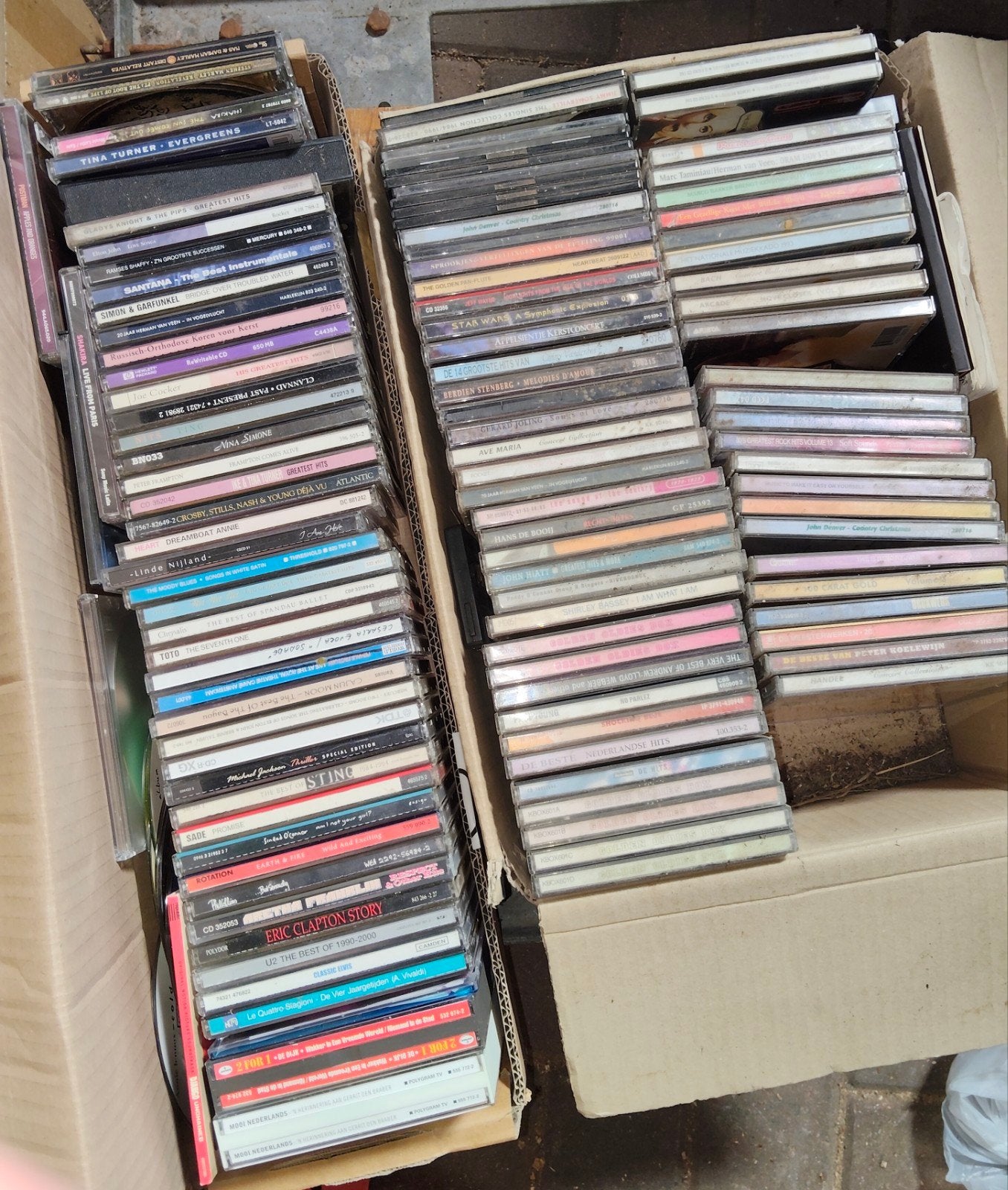 Grote collectie diverse CD's - Pop, Rock, Klassiek, Ophalen, Gebruikt, Pop, Album