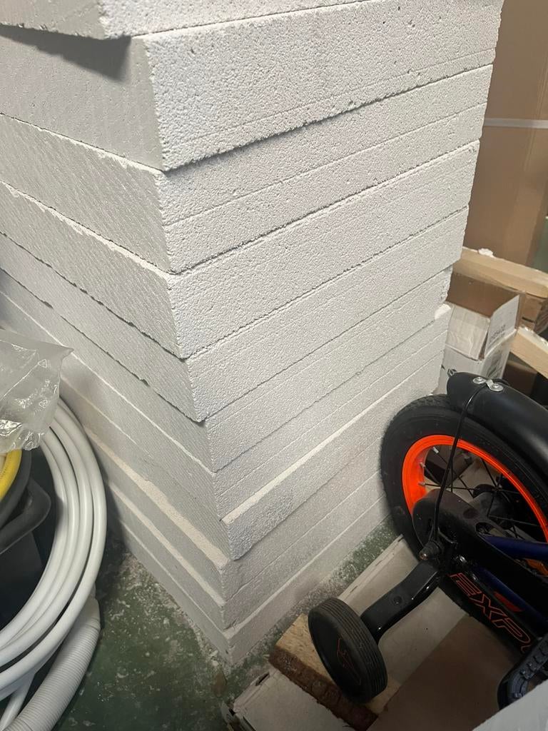 Cellenbetonblokken 7cm x 40x60, Ophalen, Zo goed als nieuw, Bakstenen